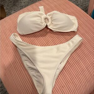 House of Harlow 1960 Cream Bikini
